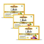 Utkrisht Khadi Besan Haldi Kesar Soap (125g)