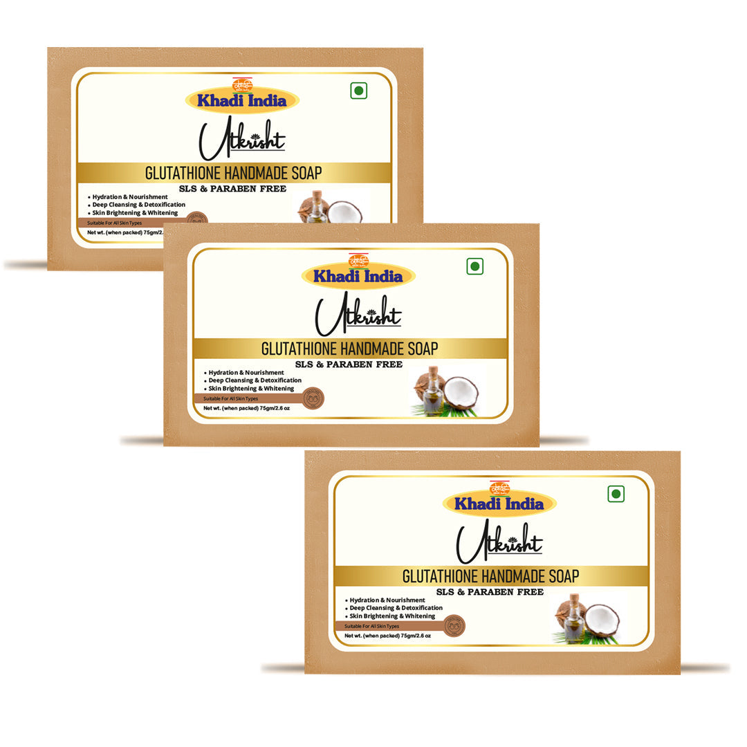 Utkrisht Khadi Glutathione Soap (75g)