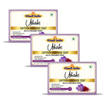 Utkrisht Khadi Herbal Saffron Soap (125g)