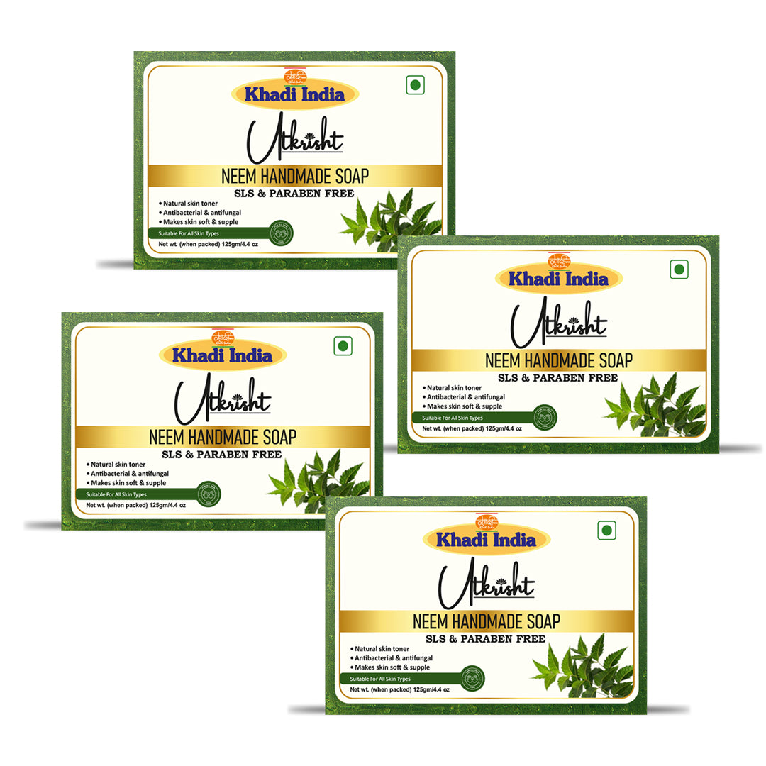 Utkrisht Khadi Neem Soap (125g)