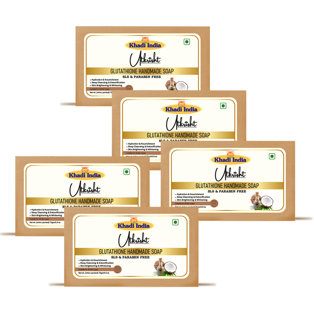 Utkrisht Khadi Glutathione Soap (75g)