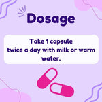 Zenius Best fit Capsules - Breast Reduction Medicine for Breast Tightening - 60 Capsules