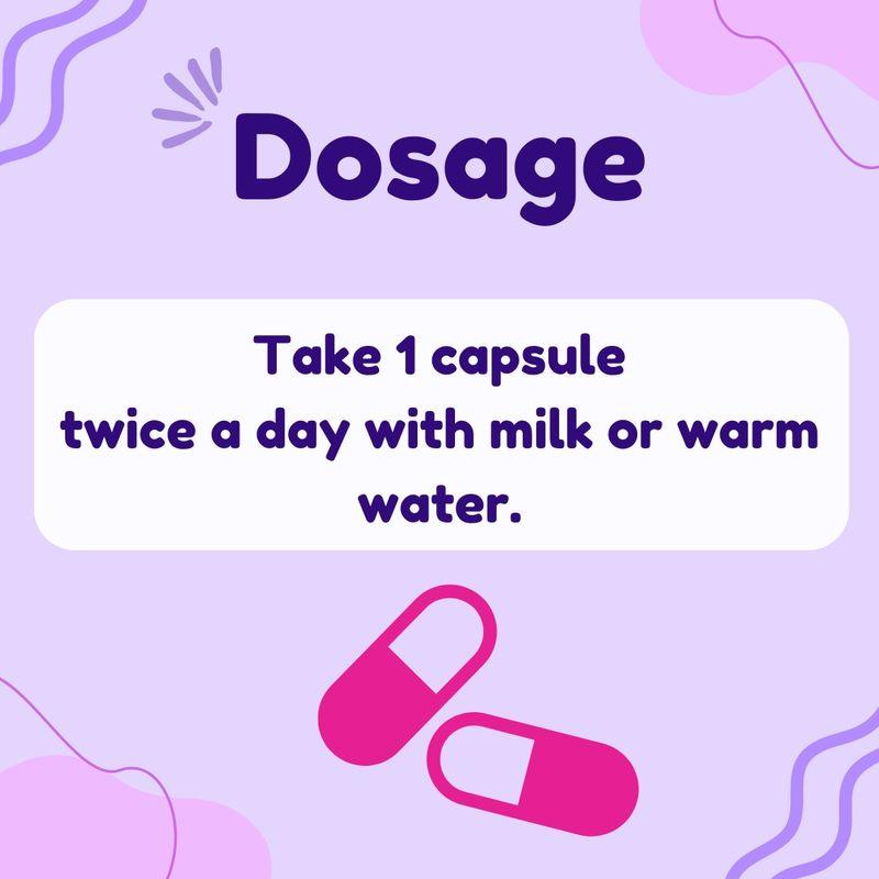 Zenius Best fit Capsules - Breast Reduction Medicine for Breast Tightening - 60 Capsules