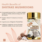 Vitaminnica Shiitake Mushroom Capsules - Immune Boost & Cardiovascular Health, 60 Count