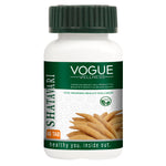 Vogue Wellness Shatavari Tablets | Shatavari (Asparagus Racemosus) Root Extract | Ayurvedic Herbal Supplement for Women's Wellness, Vitality, Hormonal Balance Support & Daily Wellness | 60 Vegetarian Tablets