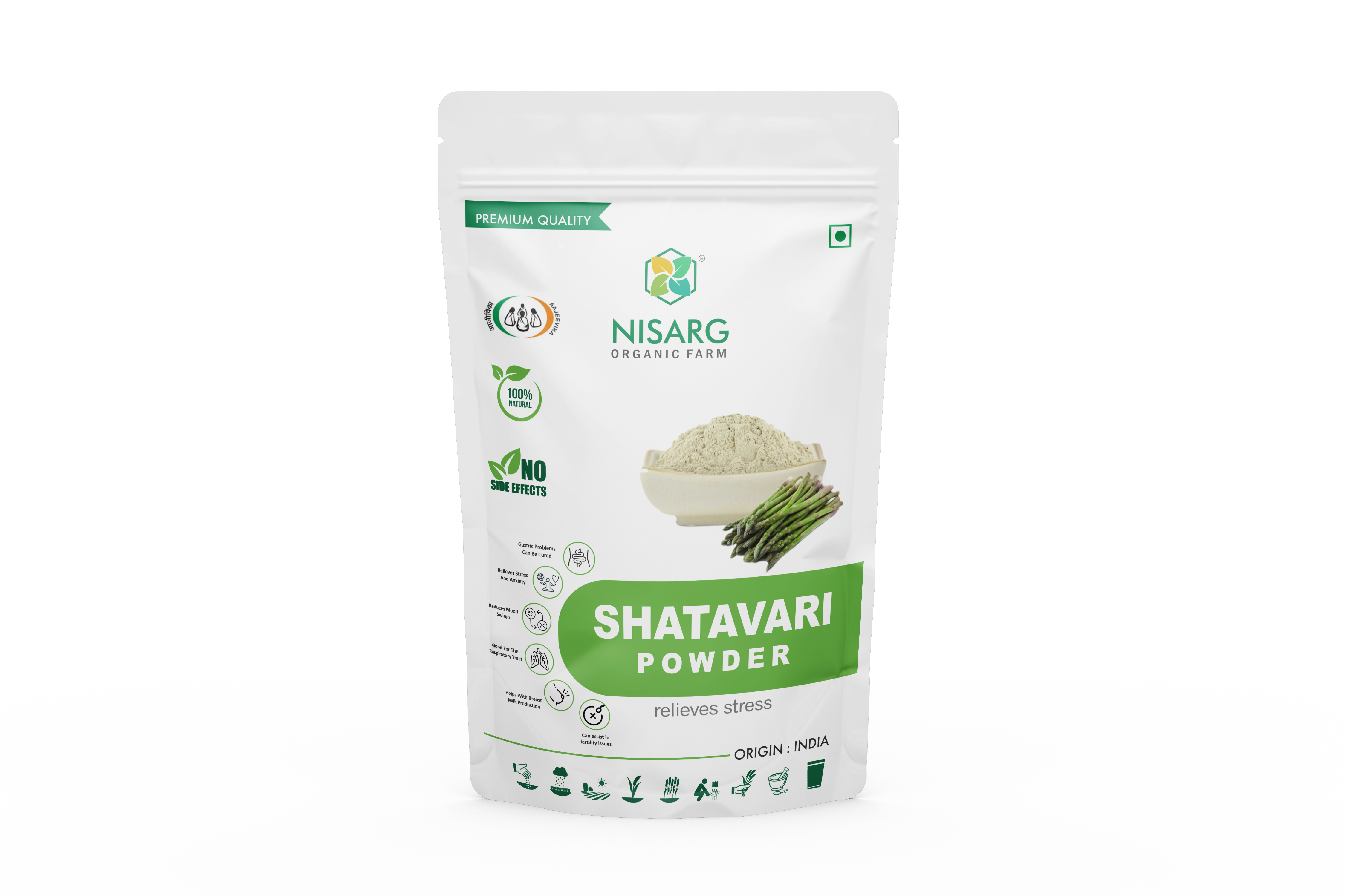 Nisarg Organic Farm Shatavari Powder