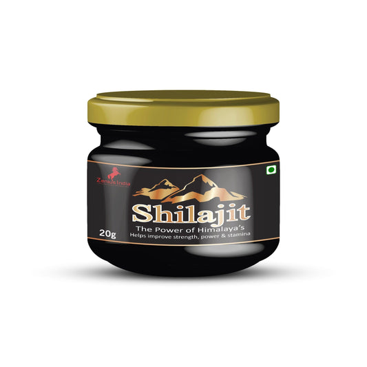 Zenius shilajit resin with ashwagandha - 20g
