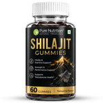 Pure Nutrition Shilajit Gummies 60 Gummies for vitality, stamina, strength and performance support