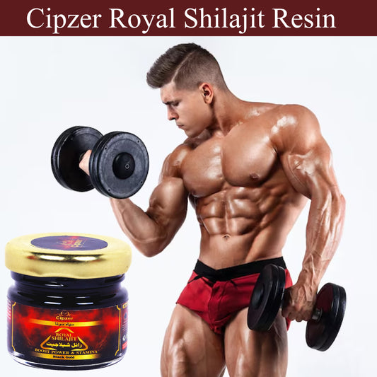 Cipzer Royal Shilajit 20 G | Pure Himalayan Shilajit Resin for Stamina, Strength, Energy & Vitality