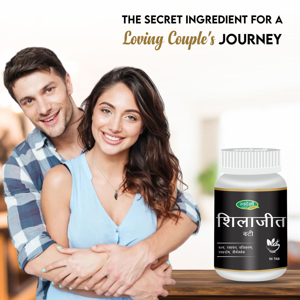 Pack of 2 Shilajit Vati 60 Tab for Energy, & Vitality Support.
