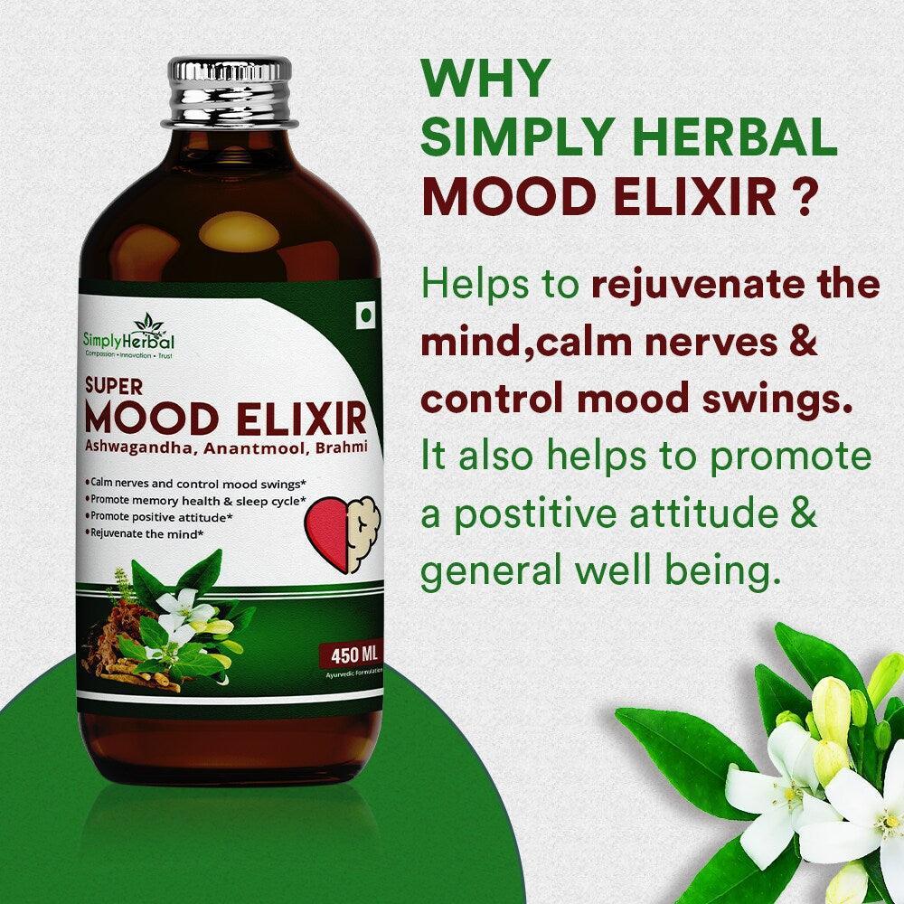 Simply Herbal Super Mood Elixir - 450ml