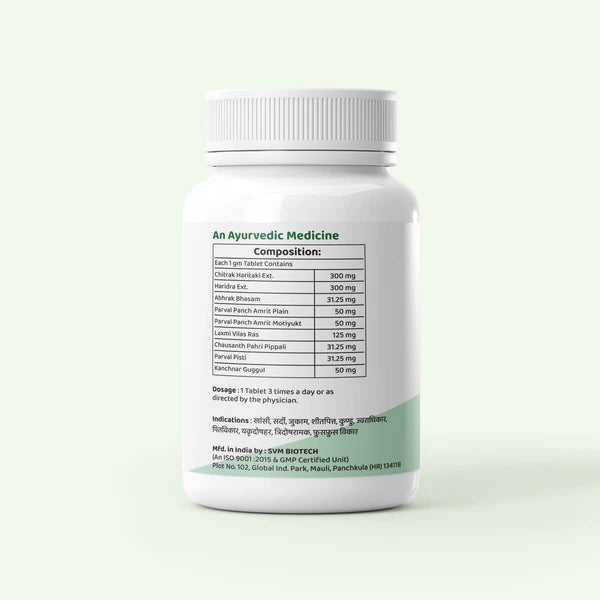 Dr. Satnam's Arogyam Sinus Tablets for Allergies (60 Tablets x 2 Units)