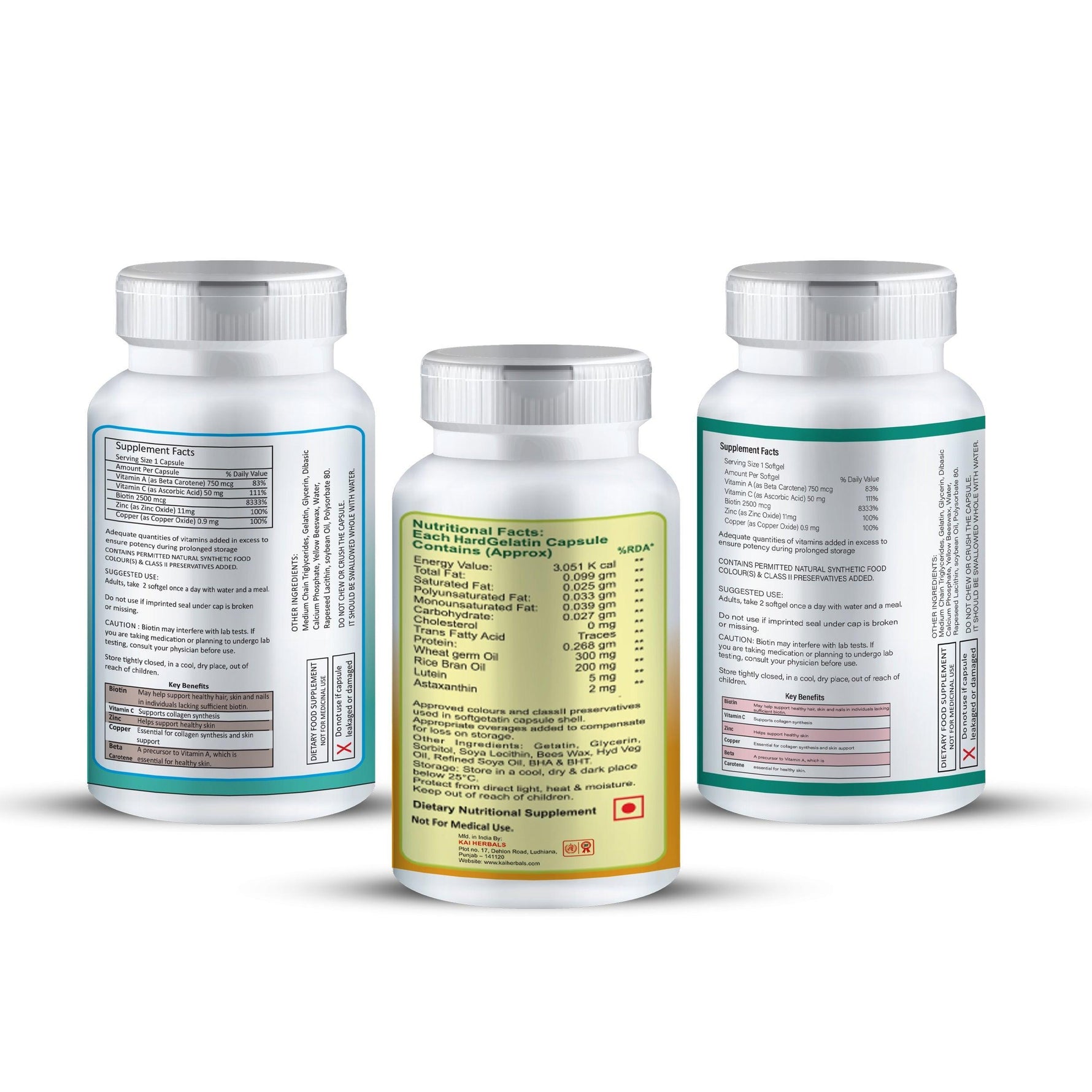 Zenius Skin Whitening Kit Beneficial To Dry Eyes & Skin Whitening and Glowing