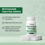 Dr. Satnam’s Arogyam Ayurveda Shirhshuladi Vajra Ras (60 Tablets) | Classical Herbo-Mineral Formulation for Chronic Headaches, Migraines & Sinus Neuralgia