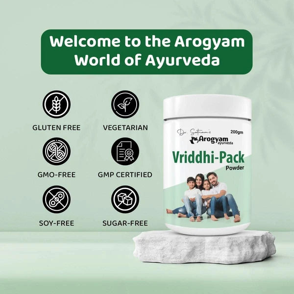 Dr. Satnam's Arogyam Ayurveda Vriddhi-Pack Powder (200g)