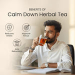 Herb Tantra Calm Down Herbal Tea | 20 Teabags