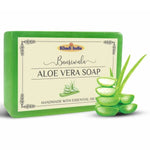 Bansiwala Khadi Aloe Vera Soap | Natural Handmade Herbal Bathing Soap for All Skin