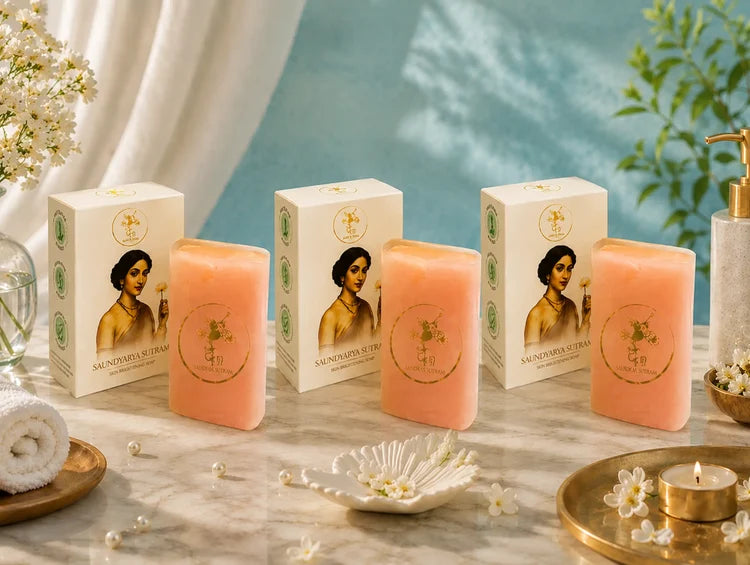 Desiluxe Saundyarya Sutram Soap (Pack of 3)