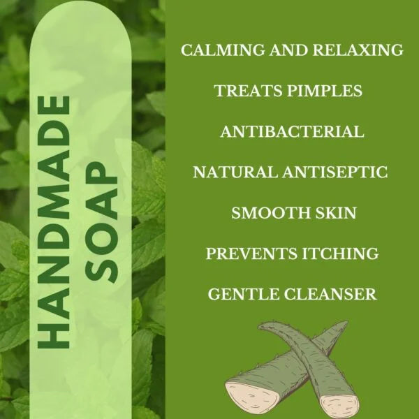 Bansiwala Khadi Aloe Vera Soap | Natural Handmade Herbal Bathing Soap for All Skin