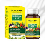 Goodcare Spirulina Plus Capsules | Ayurvedic Superfood for Energy & Immunity - 60 Capsules