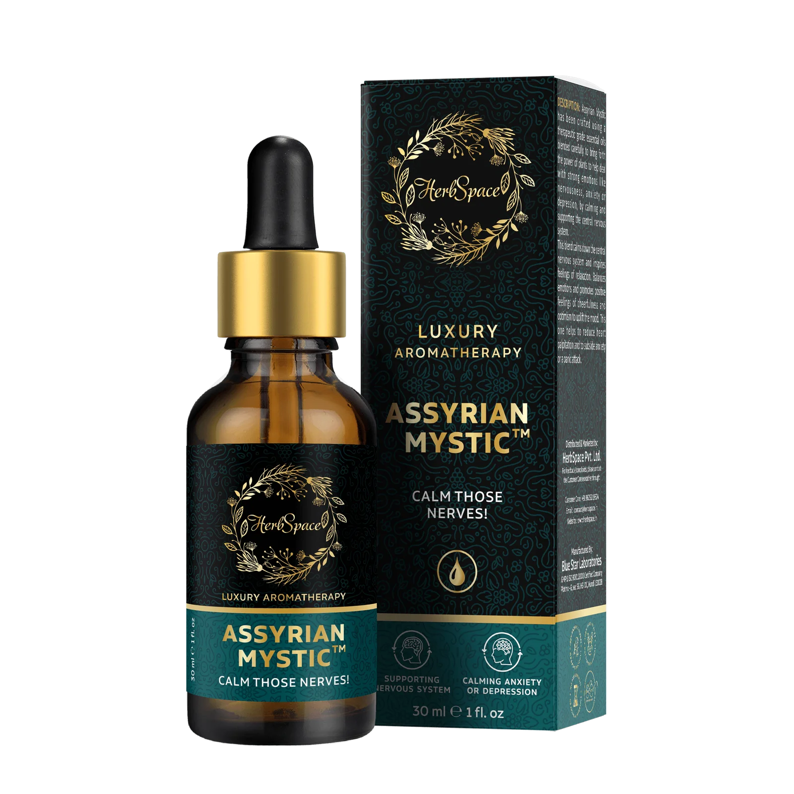 HerbSpace Assyrian Mystic Stress Relief Oil