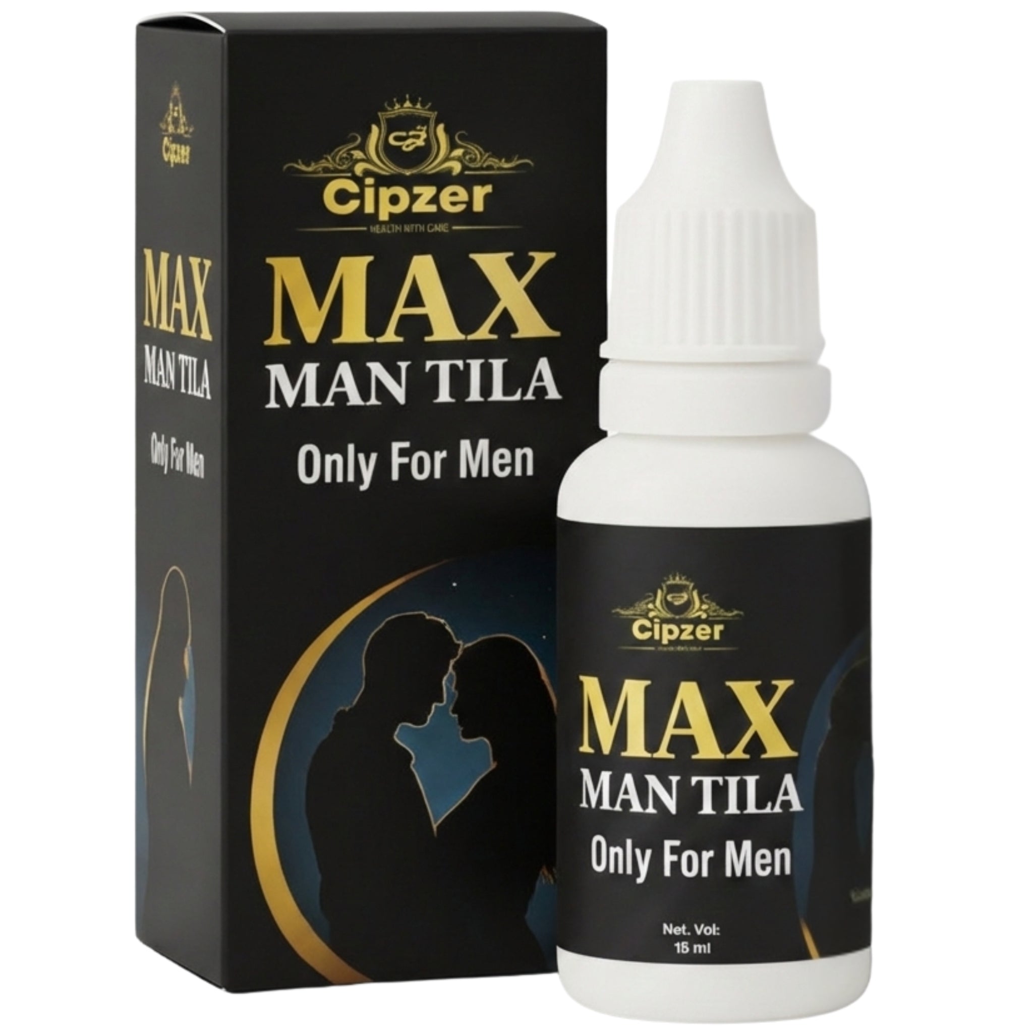 Cipzer Max Man Tila 15ml | Herbal Oil for Strong Erection, Stamina, Loose Penis & Enhanced Sexual Power