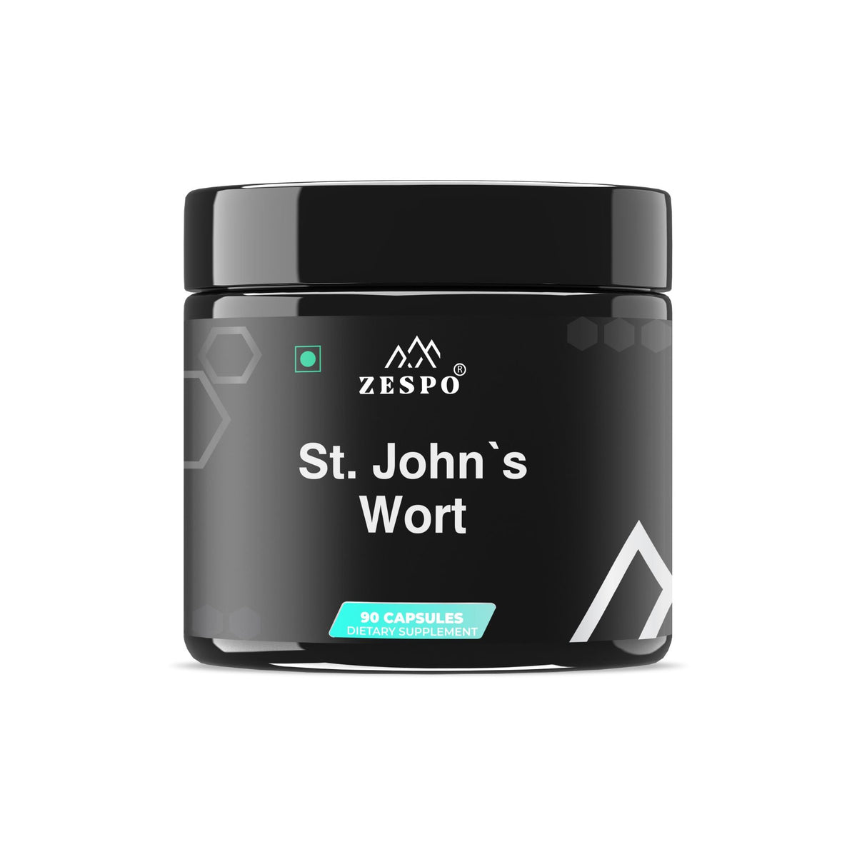 Zespo St. John's Wort 530 mg (Hypericum perforatum) | Mood Balance & Relaxation Support | 1 Capsule Daily | 90 Vegan Capsules