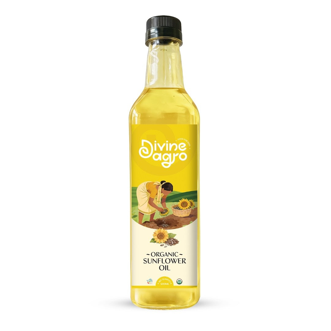 Divine Agro Sunflower Oil - 1ltr.