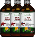 Simply Herbal Super Liver Elixir Enriched With Milk Thistle,Chicory for Strong & Healthy Liver - 200ml Elixir - Pack of 2