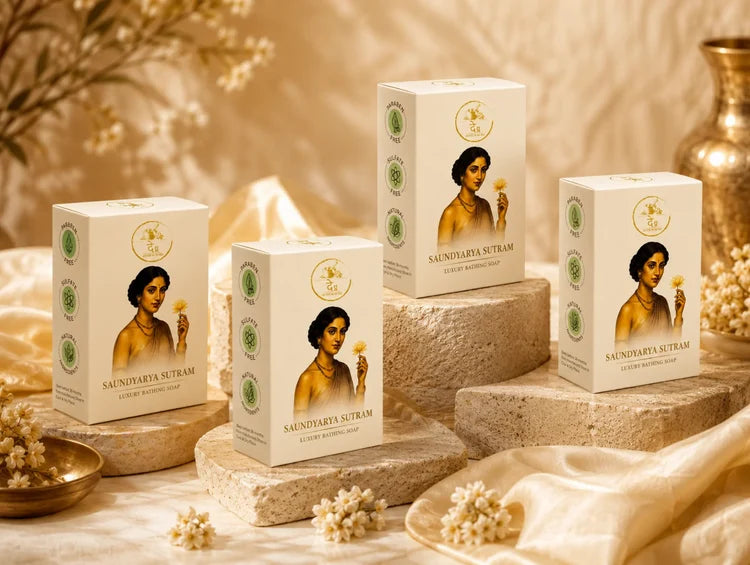 Desiluxe Saundyarya Sutram Soap – Pack of 4