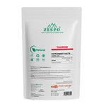 Zespo Taurine Powder 1,000 mg | Pure Taurine Amino Acid | Energy & Active Lifestyle Support | 60 Servings | 60 g