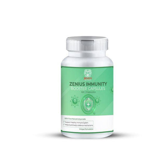 Zenius Immunity Booster Capsules - Immunity Booster Capsules for Immunity, Energy, and Bone Strength - 60 Capsules