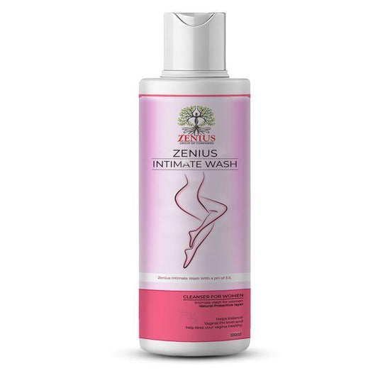 Zenius Inimate Wash - Inimate Wash and Products for Intimate Hygiene and Vaginal Care - 100ml Liquid