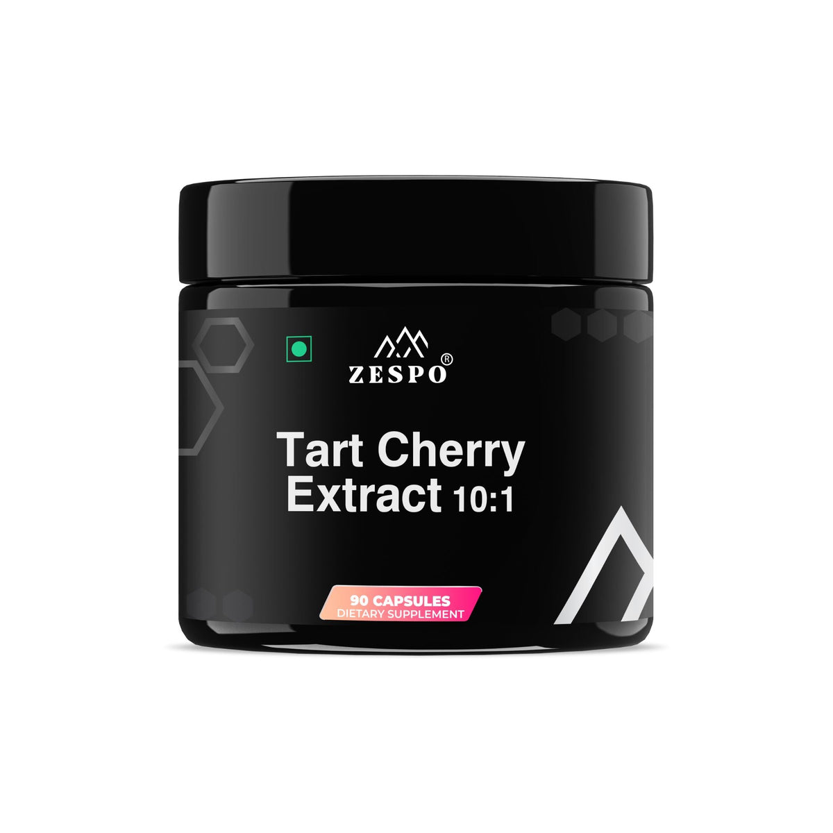 Zespo Tart Cherry 10:1 Extract 450 mg | Antioxidant, Joint Comfort & Exercise Recovery Support | 1 Capsule Daily | 90 Capsules