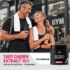 Zespo Tart Cherry 10:1 Extract 450 mg | Antioxidant, Joint Comfort & Exercise Recovery Support | 1 Capsule Daily | 90 Capsules