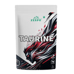Zespo Taurine Powder 1,000 mg | Pure Taurine Amino Acid | Energy & Active Lifestyle Support | 60 Servings | 60 g