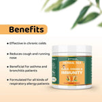 Arogyam Herbal Tea for Cough, Cold & Immunity – Caffeine-Free Herbal Tea for Respiratory & Immune Wellness Support – 100g