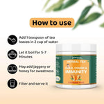 Arogyam Herbal Tea for Cough, Cold & Immunity – Caffeine-Free Herbal Tea for Respiratory & Immune Wellness Support – 100g