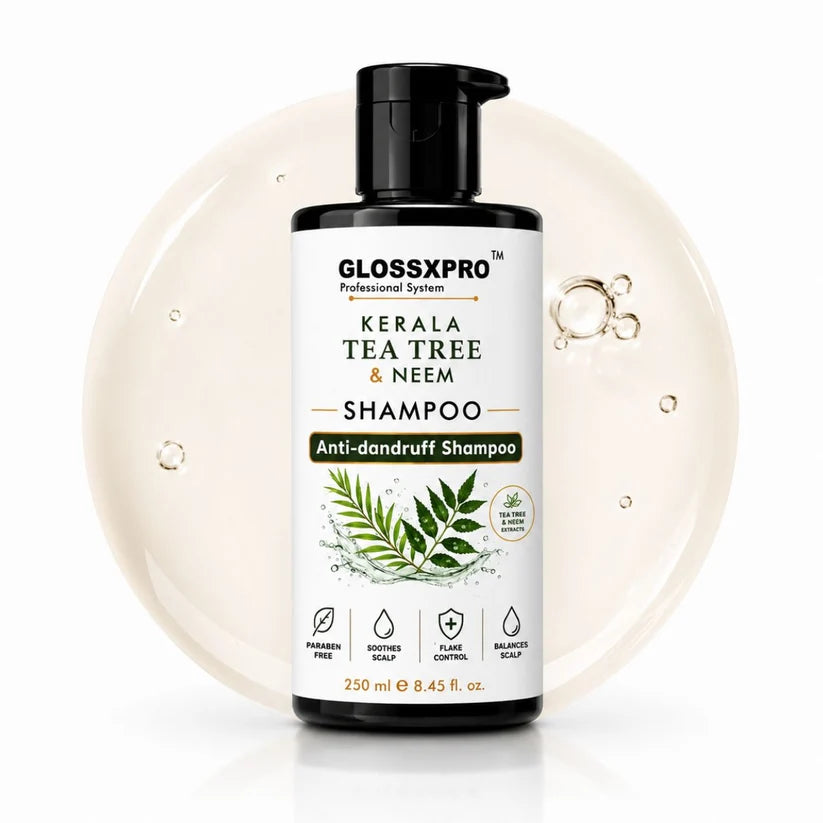 GLOSSXPRO Professional System Kerala Tea Tree & Neem Shampoo 250 ML
