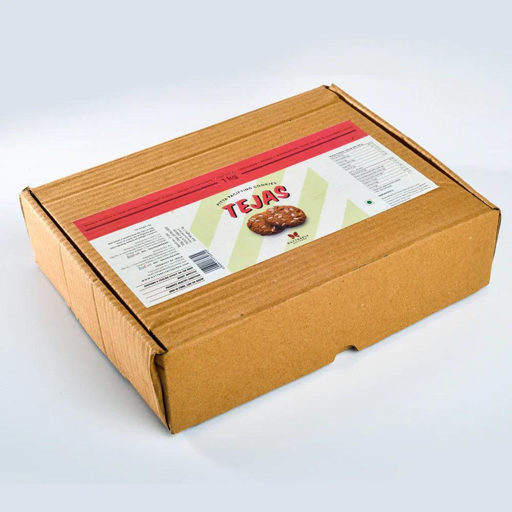 Butterfly Ayurveda Tejas Cookies - Healthy & Nutritious Biscuits (225g)