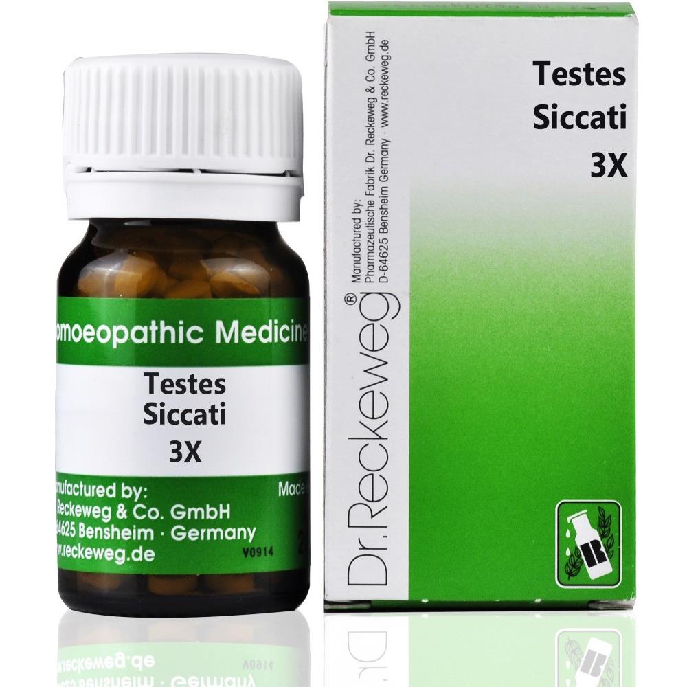 Dr. Reckeweg Testes Siccati Trituration - 20gm