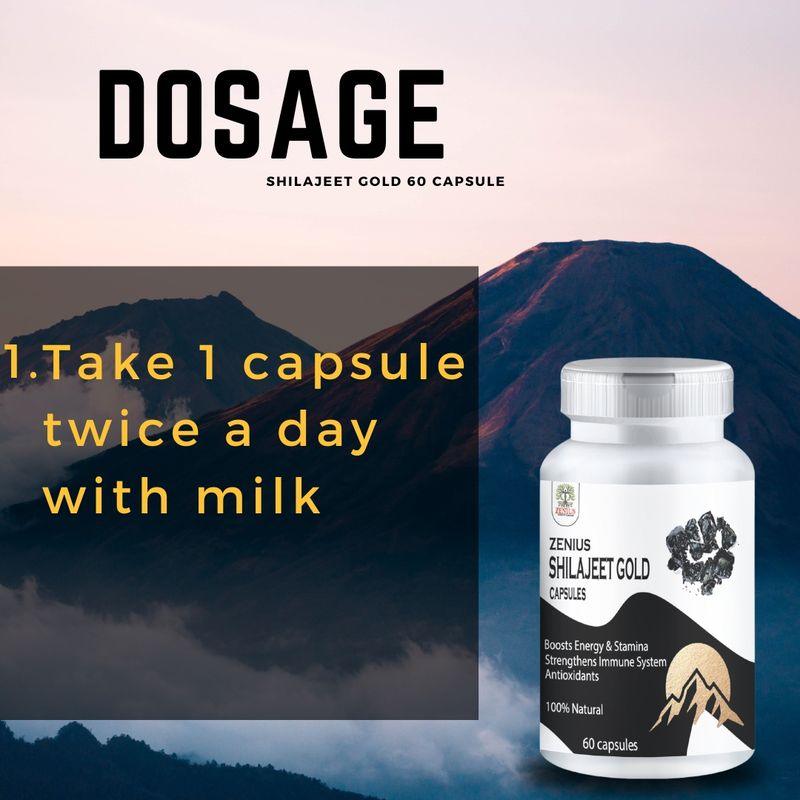 Zenius Shilajeet Gold Capsules