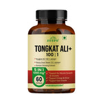 Zespo Tongkat Ali 100:1 Extract 5-in-1 Herbal Formula – 60 Capsules
