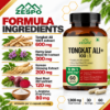 Zespo Tongkat Ali 100:1 Extract 5-in-1 Herbal Formula – 60 Capsules