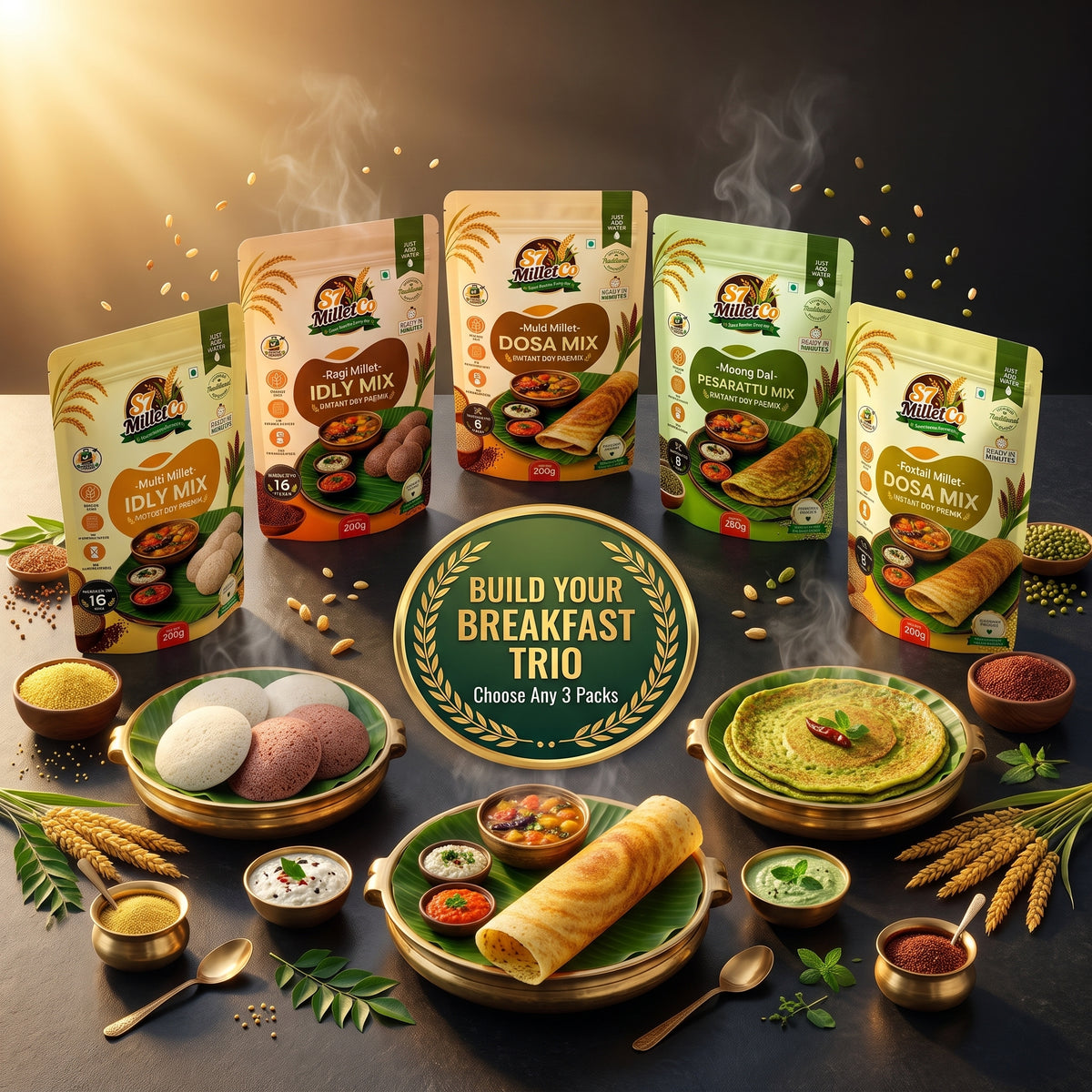 Best Seller Hot Pick Pick Any 3 Build Your Breakfast Trio | Just Add Water | 600