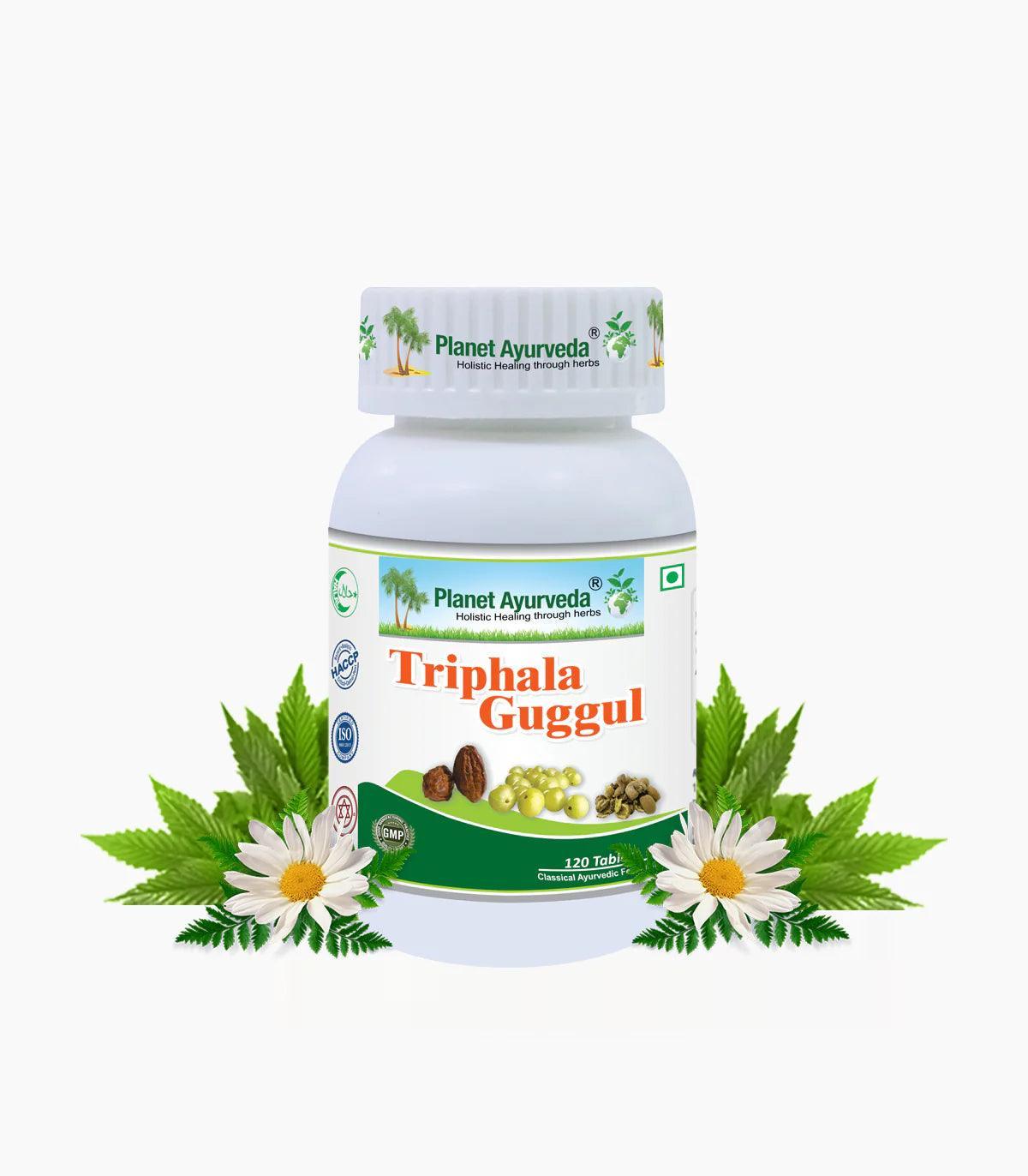 Planet Ayurveda Triphala Guggul Tablet - 120 Tablets
