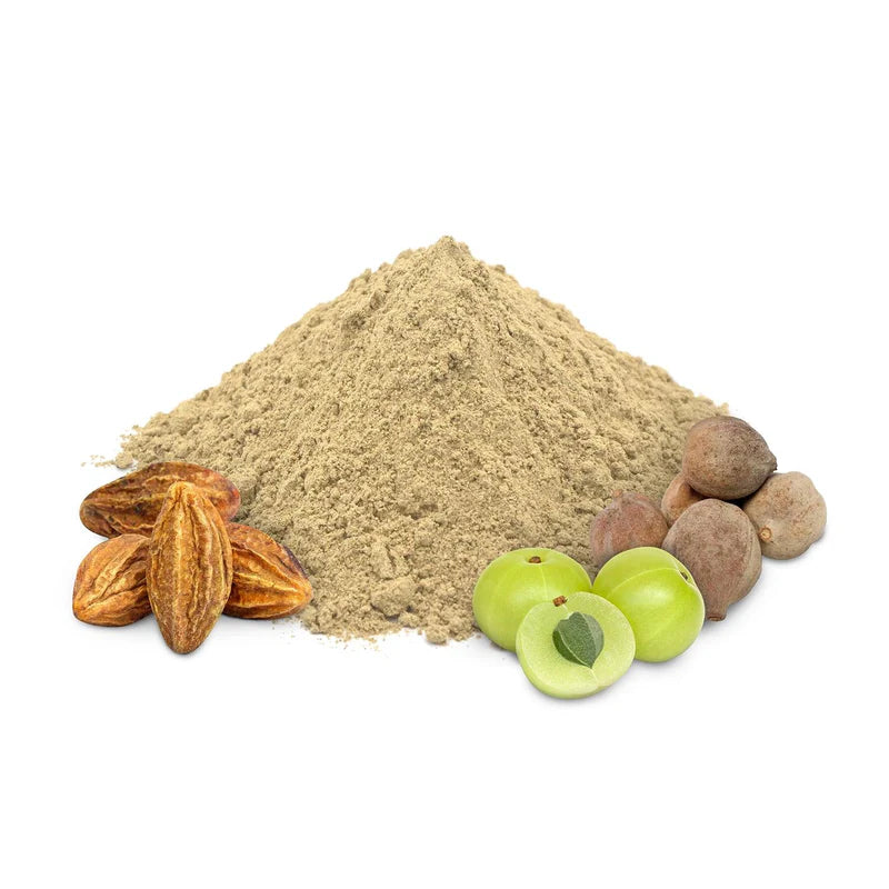 Satopradhan Triphala Powder 150g - Made from Organically Grown & Dried Amla, Baheda & Harad | USDA & NPOP Certified Organic