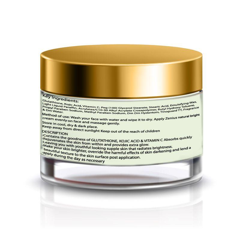 Zenius Natural Bright Cream - 50gm Cream