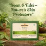 Kayee Ayurveda Neem Tulsi Soap for Men & Women | Herbal Ayurvedic Bathing Soap with Neem & Tulsi | Daily Body Cleansing Soap for Dirt, Sweat & Excess Oil | Fresh, Clean & Refreshed Looking Skin
