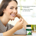 Vogue Wellness Tulsi Tablets | Holy Basil (Ocimum Sanctum) Leaf Extract | Ayurvedic Herbal Supplement for Immunity Support, Respiratory Wellness, Antioxidant Protection & Daily Wellness | 60 Vegetarian Tablets